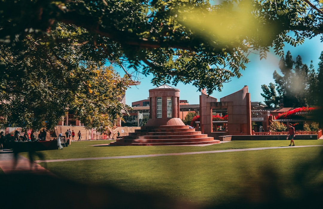Education campus with outdoor space and facility potential