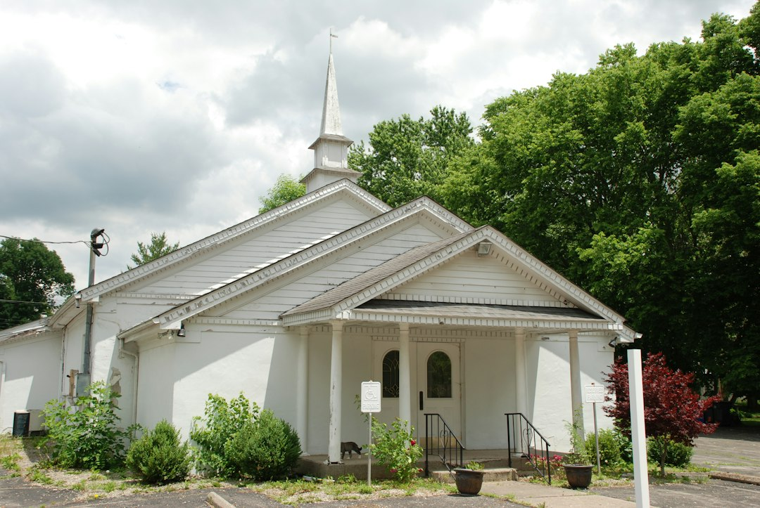 Church facility exterior representing faith-based property opportunities in Ohio